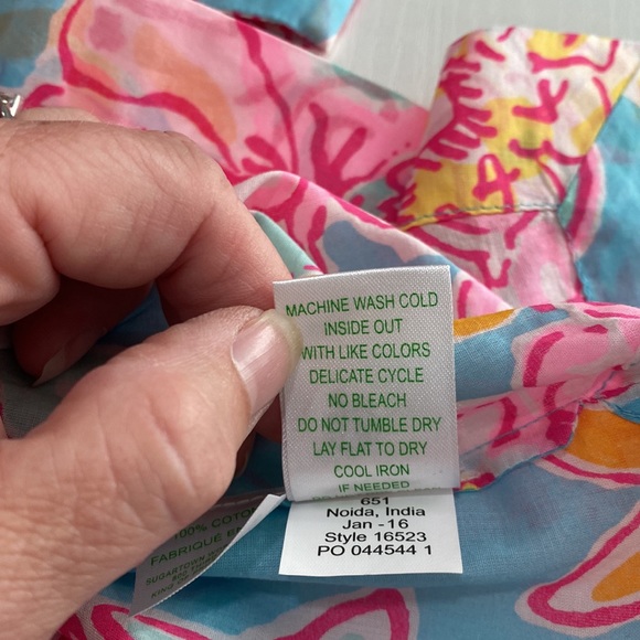 Lilly Pulitzer womens Amelia island Tunic size xs - Picture 8 of 11